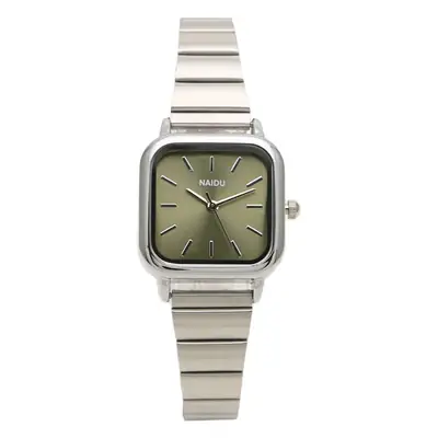 Stainless Steel Forest Square Watch for Girls