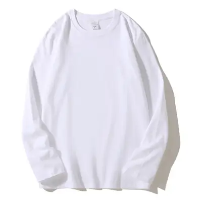 Pink Long Sleeve Cotton T-Shirt 230g