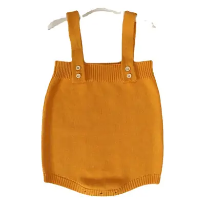 Brown Knitted Baby Sweater Coat for Kids