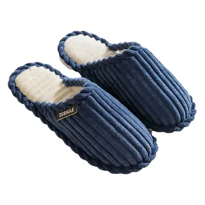 Cotton slippers women's thick bottom winter cute home home couple indoor warm cotton slippers non-slip men's slippers