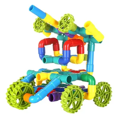 Children's Pipe Building Blocks 3-Year Old Educational Toy Kit