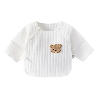 Newborn Boneless Half Back T-Shirt White Bear Patch