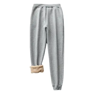 Winter Red Lamb Fleece Pants Large Thickened Cotton