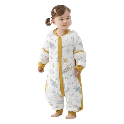 Baby Pajamas Split Leg Quilted Winter Cotton