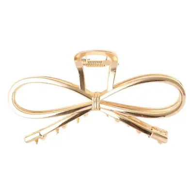 Gold Metal Hair Clip for Women Large Back Clip