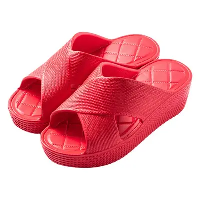 Women White Wedge Sandals Round Toe Summer