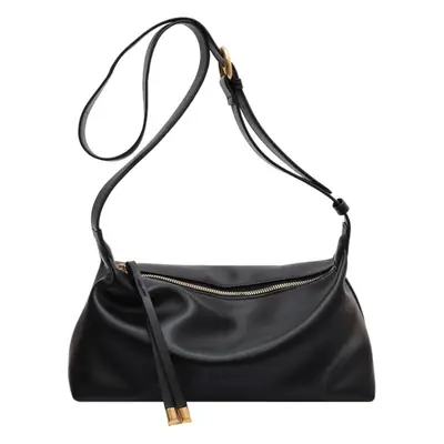 Black Leather Crossbody Bag for Women 2022