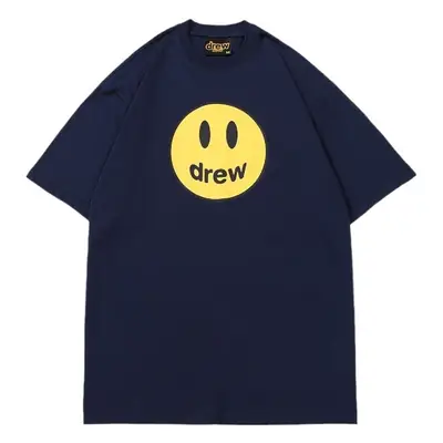 Purple Smiley Cotton T-Shirt for Men