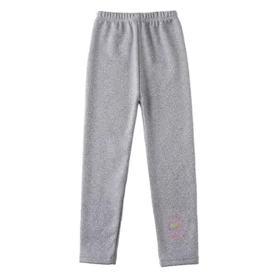 Girls Velvet Padded Leggings Set of 4