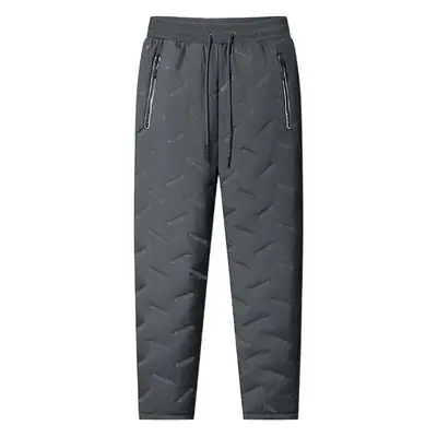 Winter Fleece Lined Men's Black Trousers