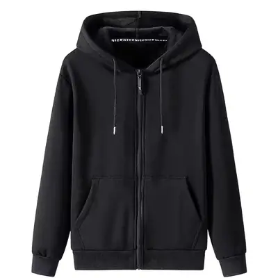 Men Camouflage Hoodie Black Plus Size Long Sleeve
