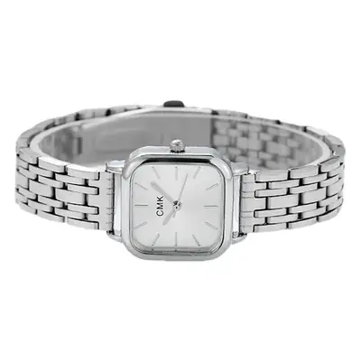 Gold Square Roman Digital Women's Watch
