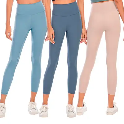 Women High Waist Hip Lifters Yoga Pants Grey