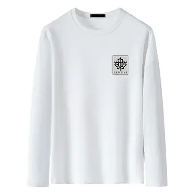 Men Black Korean Style T-Shirt for Teenagers