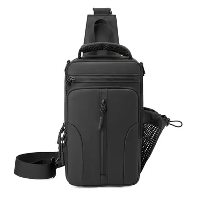 Men's Waterproof Crossbody Bag Blue Black