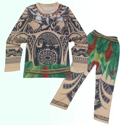 Kids Long-Sleeve Ocean Cartoon Set Spring Fall 61903