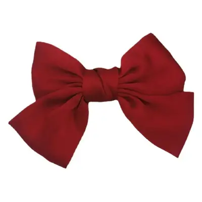 Red Bow Hairpin Clip for Women Girls