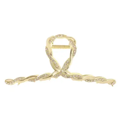 Gold Pearl Rhinestone Hairpin Women's Summer Oversized