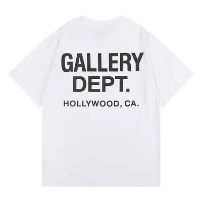 Gallery Dept T-Shirt Black Short Sleeve Men Women