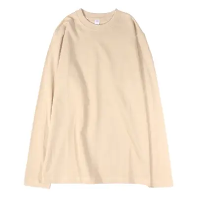 Men Women Long Sleeve T-Shirt 270g Cotton Teal