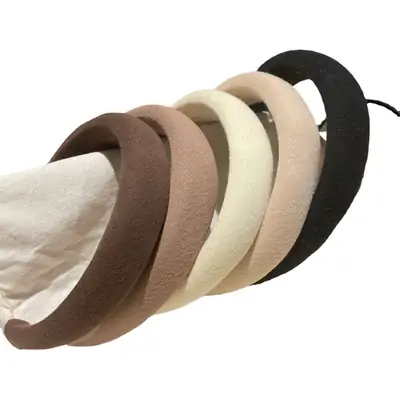 Brown Retro French Skull Top Headband for Women