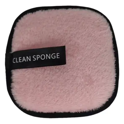 Red Microfiber Dry Powder Face Puff for Makeup Removal