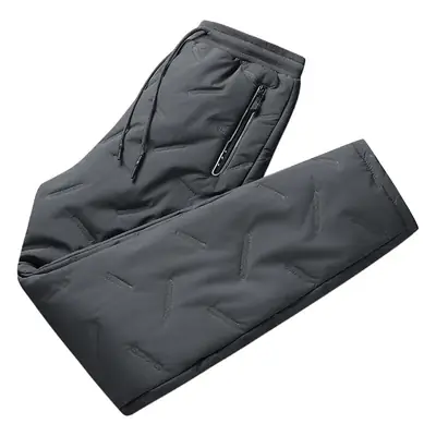 Men Waterproof Cold-proof Lamb Velvet Pants Plus Size
