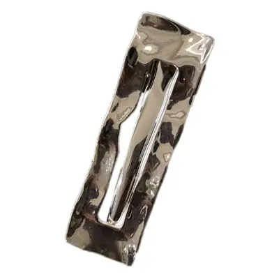 Silver Metal Wave Hairpin Clip for Bangs & Hair Accessories