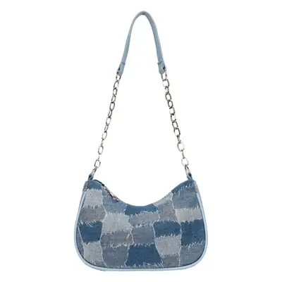 French Niche Chain Bag Women Blue 2022