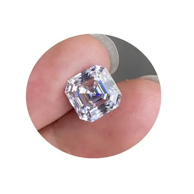 Factory Spot Pagoda Moissanite 4-12m Super White Bare Stone Wholesale
