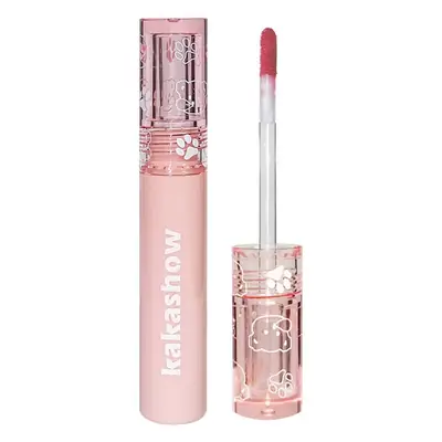 kakashow bubble bear Lip Glaze Matte matte mirror water light lipstick lip gloss white not easy to stick Cup lip glaze