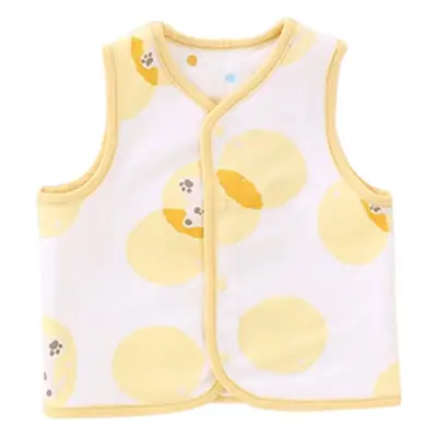 Infant Knitted Vest Pink Cartoon Spring Autumn Small