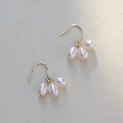 Pearl Earrings Without Ear Holes for Women