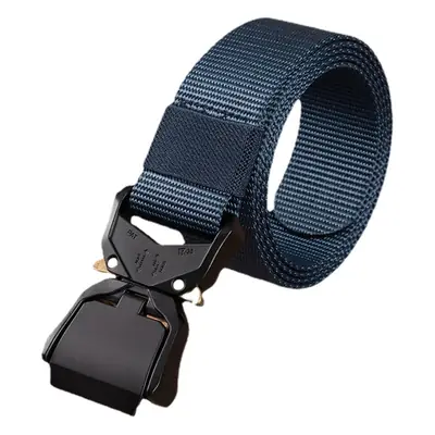 Men's Cobra Tactical Belt Double Quick-Release Aluminum Buckle Nylon Belt