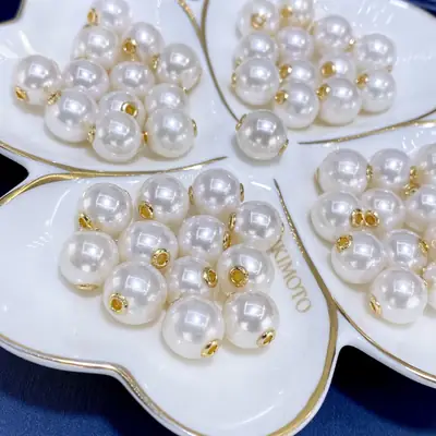 Freshwater White Pearl Necklace Set for Women