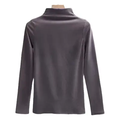 Double-Sided German Velvet Top for Women Autumn Winter