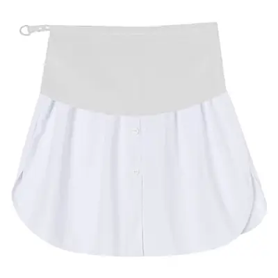 White Fart Curtain Stacked Butt Cover Large Winter Skirt