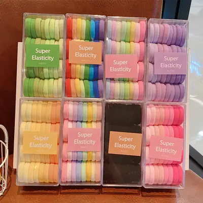 Super Elasticity Hair Ties Rubber Bands for Girls