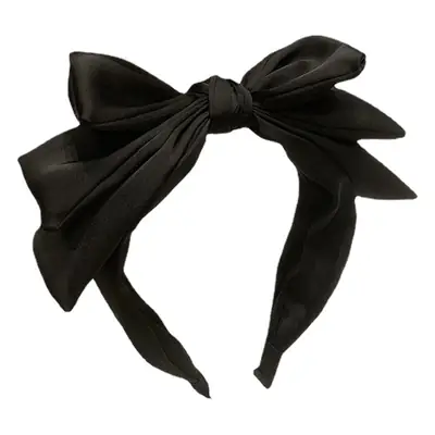 Green French Retro Bow Headband for Women