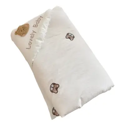 Newborn Pure Cotton Bean Velvet Quilt Detachable Swaddle