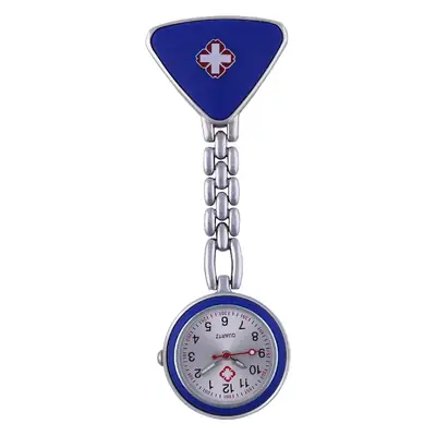 Triangle Nurse Watch with Luminous Chain Medical Chest Watch