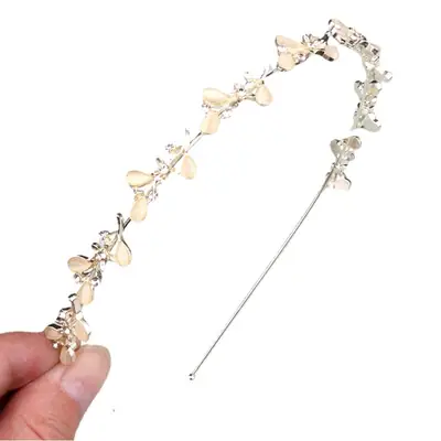Opal Crystal Pearl Hair Accessories Set