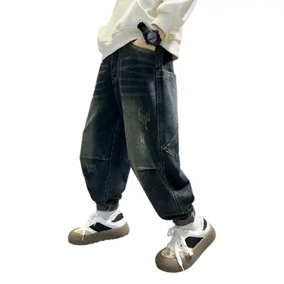 Boys Casual Cargo Pants Large Spring 2025