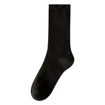 White Socks for Women, Pure Cotton, Odor-Resistant, Seamless Maternity Socks, Spring and Autumn Style, Loose-Fitting Long Socks, Sweat-Absorbent and Breathable
