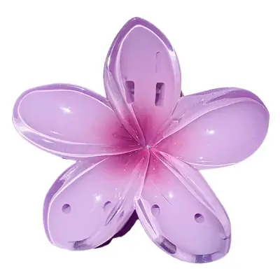 Purple Plastic Butterfly Hairpin Clip for Girls