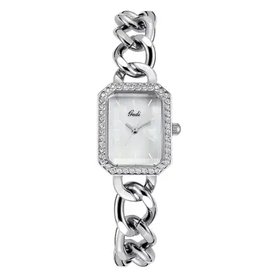 Goldie Light Luxury Women's Square Watch with Diamond Bracelet