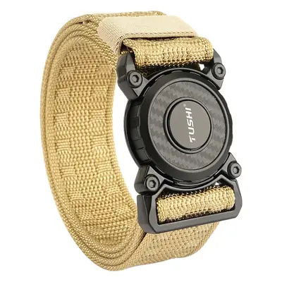 Tactical Green Nylon Belt with Quick Release Closure