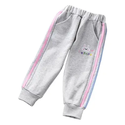 Girls Fleece Pants Pink Grey Purple New Winter Korean Style Thickeneded
