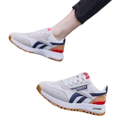 Women Casual Mesh Sneakers Blue White White Sole