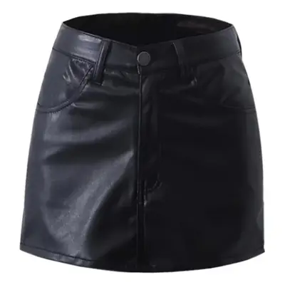Plus Size Gold Metallic A-Line Skirt High Waist